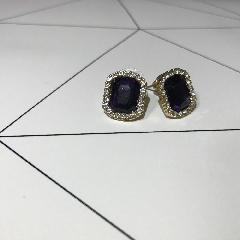 Amethyst Colored Earrings
